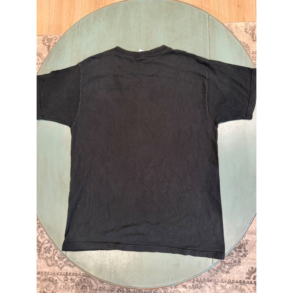 VTG Fruit of the Loom Hokey Pokey Graphic T-Shirt Mens Large Black Funny Quote T - Picture 7 of 7